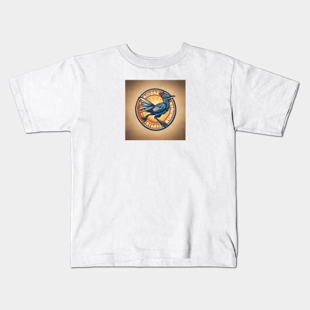 Road Runner V6 Kids T-Shirt by CurlyLamb